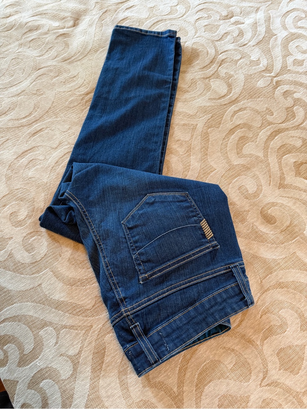 PAIGE Skyline Ankle Peg Jeans 29 Medium Wash Stretch Denim - Picture 5 of 14